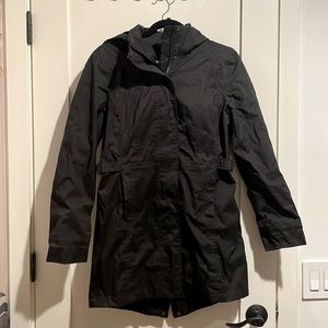 The North Face Black Rain Coat